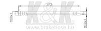 K&K FT0257 Шланг тормозной VOLKSWAGEN Transporter IV.Platform/Chassis (70 XD) 2.5 TDI Syncro 05.98-