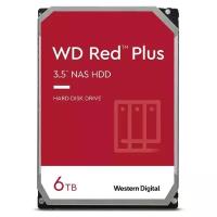 Жесткий диск 3.5" 6Tb WesternDigital WD Red Plus WD60EFPX, 5640rpm 256Mb SATA3