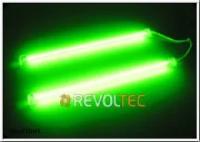 Набор 2 лампы холодный катод Revoltec Twin Cold Cathod Kit Green 10cm RM092