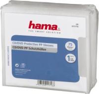 Конверт Hama на 1CD/DVD H-11716 прозрачный (упак.:75шт)