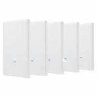 Ubiquiti Точка доступа Wi-Fi Ubiquiti UniFi AP AC Mesh Pro (5-pack) |UAP-AC-M-PRO-5| Ubiquiti комплект из 5 Mesh-точек доступа, 2.4+5 |UAP-AC-M-PRO-5| ГГц, 802.11ac/n/a/g/b, 2х 1G Ethernet, 802.3af (5-pack) (020732) (020558) {2} UAP-AC-M-PRO-5