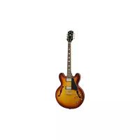 EPIPHONE ES-335 Figured Raspberry Tea Burst полуакустическая гитара, цвет санберст