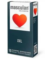 Презервативы увеличенного размера Masculan XXL - 10 шт. (цвет не указан)