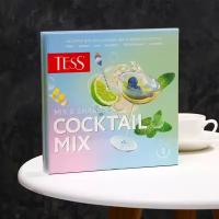 Tess Чай Tess Coctail Mix подарочный набор 4 вкуса ассорти, 30 г