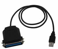 Кабель для принтера сканера USB-LPT тип DB36 IEEE1284 JH-Z165 1.2m