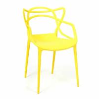 Стул Cat Chair (mod. 028), пластик, 54,5*56*84см, желтый, 037