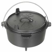 Походная посуда Fox Outdoor Dutch Oven Cast Iron 3.8 L