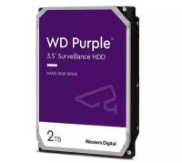 Western Digital Жесткий диск 2ТБ Western Digital Purple WD23PURZ, 5400об./мин., 64МБ (SATA III) (oem)