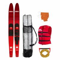 Водные лыжи JOBE 19 Allegre 67" Combo Skis Red Package 67"