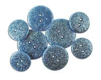 Набор пуговиц Glitter Buttons (7 шт., от 16 до 24 мм) / Blumenthal Lansing, артикул 550001461