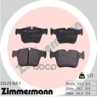 Колодки Торм Диск Зад Mercedes C-Class (W205, A205, C205, S205) 15-, Glc (X253) 15- Zimmermann 224231601 Zimmermann арт. 2242