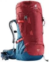 Рюкзак туристический Deuter Fox 40 Steel (цвет: cranberry-steel)