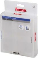 Конверт Hama на 1CD/DVD H-33809 прозрачный (упак.:50шт)