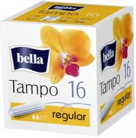 Тампоны женские гигиенические без аппликатора Bella Premium Comfort марки "Tampo Bella" Regular, 16 штук