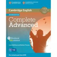 Barbara Thomas, Laura Matthews "Complete Advanced Workbook with answers (+CD)"