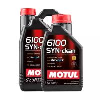 Моторное масло Motul 6100 Syn-Clean 5W-30, 5 л