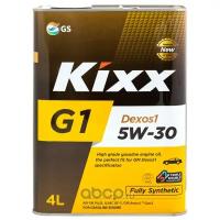 Синтетическое моторное масло Kixx G1 Dexos1 5W-30 SN Plus, 4 л, 1 шт