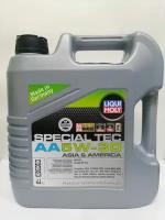 Моторное масло Liqui Moly HC-синтетика Special Tec AA, 5W30, 4 л, артикул 7616