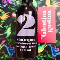 Шампунь для окрашенных волос (безсульфатный) SHAMPOO FOR COLORED HAIR 400 мл