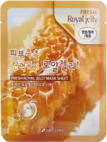 3W Clinic Маска тканевая для лица маточное молочко - Fresh royal jelly mask sheet, 23мл