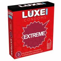 Текстурированные презервативы LUXE Royal Extreme - 3 шт. (цвет не указан)