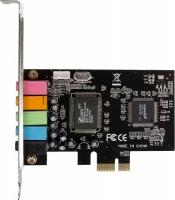 Звуковая карта PCI-E C-media ASIA PCIE 8738 6C, 5.1, oem