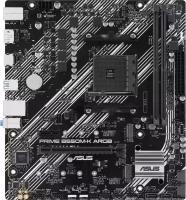 ASUS PRIME B550M-K ARGB, Socket AM4, B550, 2*DDR4, DP+HDMI, SATA3 + RAID, Audio, Gb LAN, USB 3.2, USB 2.0, COM*1 header (w/o cable), mATX; 90MB1GC0-M