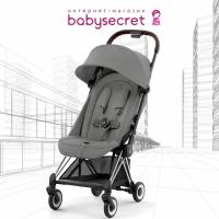 Прогулочная коляска Cybex Coya Mirage Grey на шасси chrome