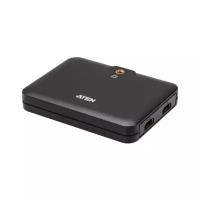 ATEN UC3021 - Black - USB 3.2 Gen 1 (3.1 Gen 1) - Plastic - 2160p60 - 1080p60 - 720p60 - 480p60 - 60 fps - 480p,720p,1080p,2160p