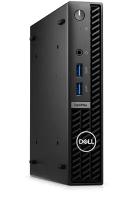 Dell ПК Dell Optiplex 7010 Micro i3 13100T (2.2) 8Gb SSD256Gb UHDG 730 Linux Ubuntu GbitEth WiFi BT 260W мышь клавиатура черный (7010-3820)