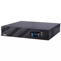 PowerCom ИБП PowerCom Smart King Pro+ SPR-1000 LCD ИБП {Line-Interactive, 1000VA/800W, Rack/Tower, 8хС13, Serial+USB, SmartSlot} (1152572)