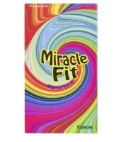 Презервативы Sagami Miracle Fit - 10 шт. (розовый)