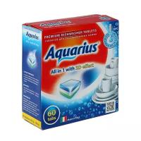 Aquarius Таблетки для посудомоечных машин Aquarius All in 1, 60 шт