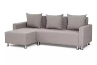 Угловой диван-кровать Hoff Каир,220х80х135 см, цвет мокко, с универсальным углом