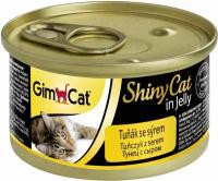 Консервы GIMBORN для кошек GimCat ShinyCat из тунца с сыром 70 г