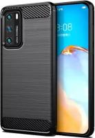 Чехлы для мобильных телефонов noname Противоударный чехол-накладка для Huawei P40 (black)