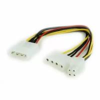 Переходник питания Molex-->4pin CPU + Molex (Cabelexpert CC-PSU-4)