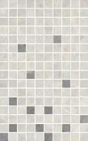 Керамическая плитка KERAMA MARAZZI Мармион мозаичный серый MM6268A Декор 25x40 (цена за штуку)
