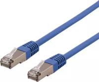 Экранированный сетевой кабель Fuj:tech 2.0m Cat6 S/FTP, синий