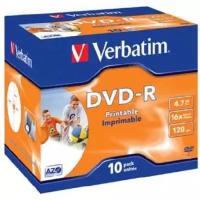 DVD-R 4,7ГБ 120мин VERBATIM 43521 (VE10) – Verbatim – 11-020-063 – 0023942435211