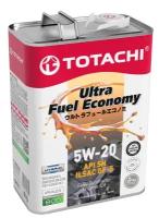 Масло моторное TOTACHI Ultra Fuel 5w20 SN 4л синтетическое