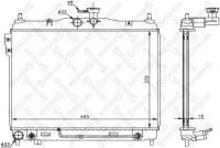 Радиатор охлаждения Stellox 1026604SX