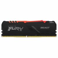 Оперативная память DDR-4 DIMM 32Gb PC-28800 3600Mhz CL18 Kingston Fury Beast RGB KF436C18BBA/32