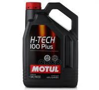 MOTUL Масло Моторное 5W30 Motul 4Л Синтетика H-Tech 100 Plus Sp Ilsac Gf-6A