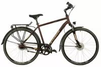 Велосипед STINGER 700C VANCOUVER EVO 2021 коричневый, 600