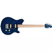 STERLING AX3FM-NBL-M1 - электрогитара Axis in Flame Maple Neptune Blue