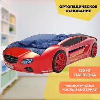 Кровать-машина красная Roadster "Мерседес"