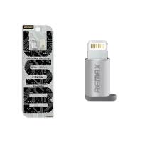 Адаптер MicroUSB - Lightning (для Apple iPhone) Remax RA-USB2