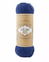 Пряжа Alize Superwash ARTISAN (Ализе Супервош артисан) - 797 темно-синий, 100 г / 420 м (75% шерсть, 25% полимид) - 3 шт