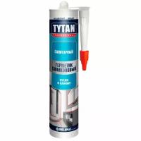 Герметик Tytan (Титан) силиконовый санитарный прозрачный, 310 мл